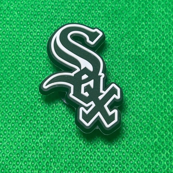 CROCS Other - 🌼 (5/$10 or 10/$15) NEW “MLB” Fun Croc 
Charm Collection White Sox